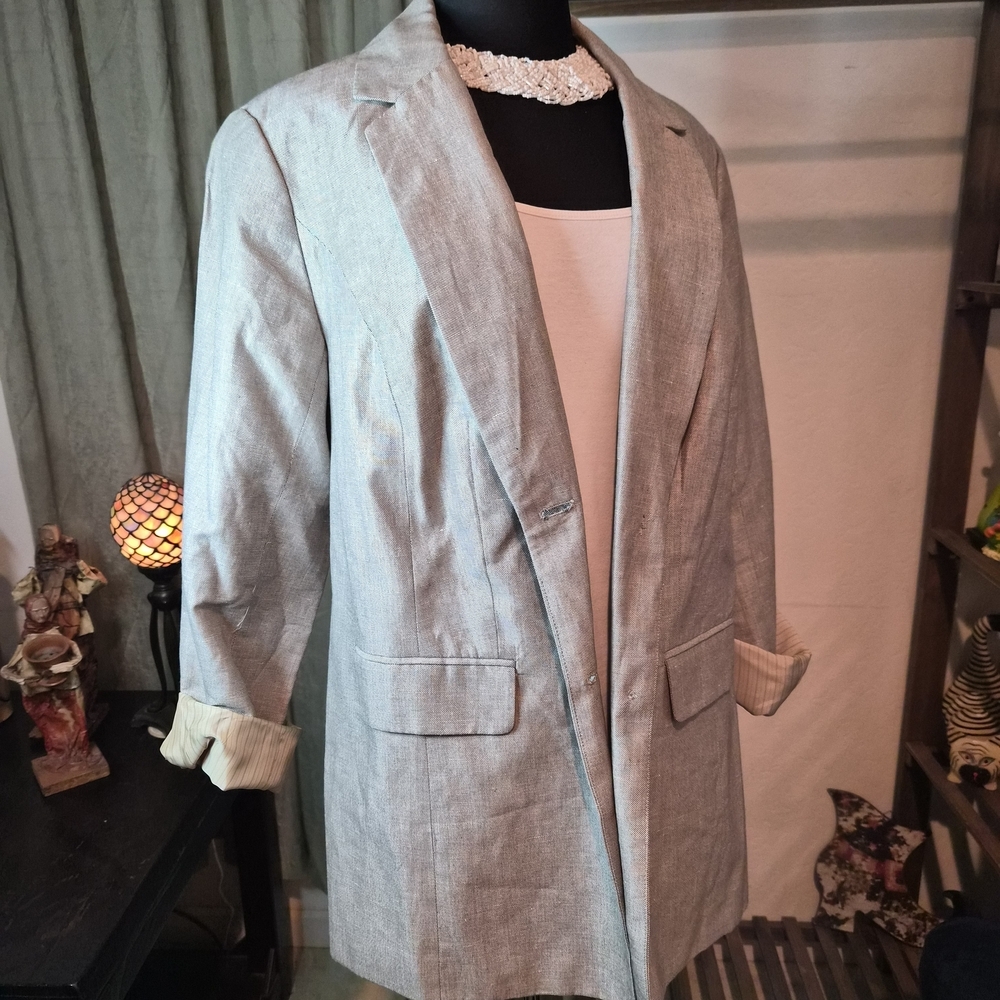 Lane Bryant Gray Blazer #0332